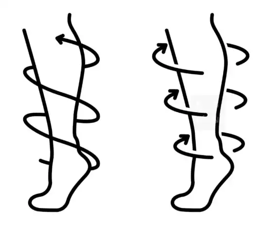 chaussettes fir (2 paires)